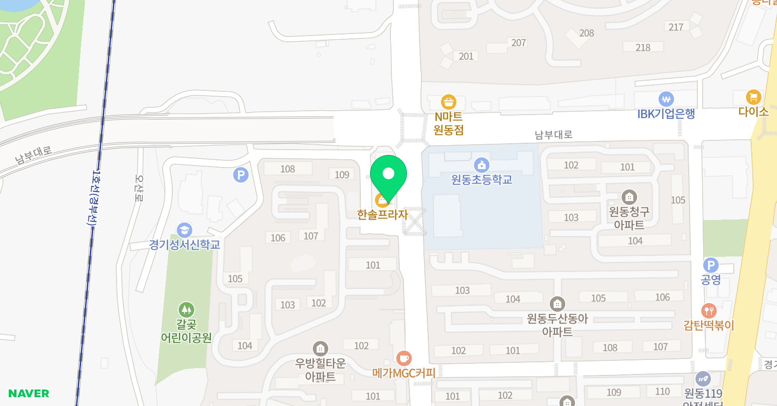 오산라엘 음악학원 위치