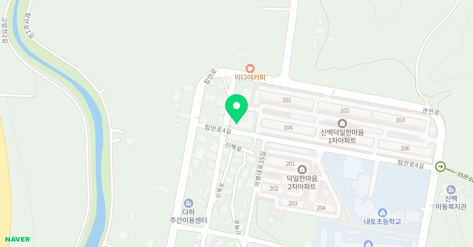 아이비영어차수학학원 위치