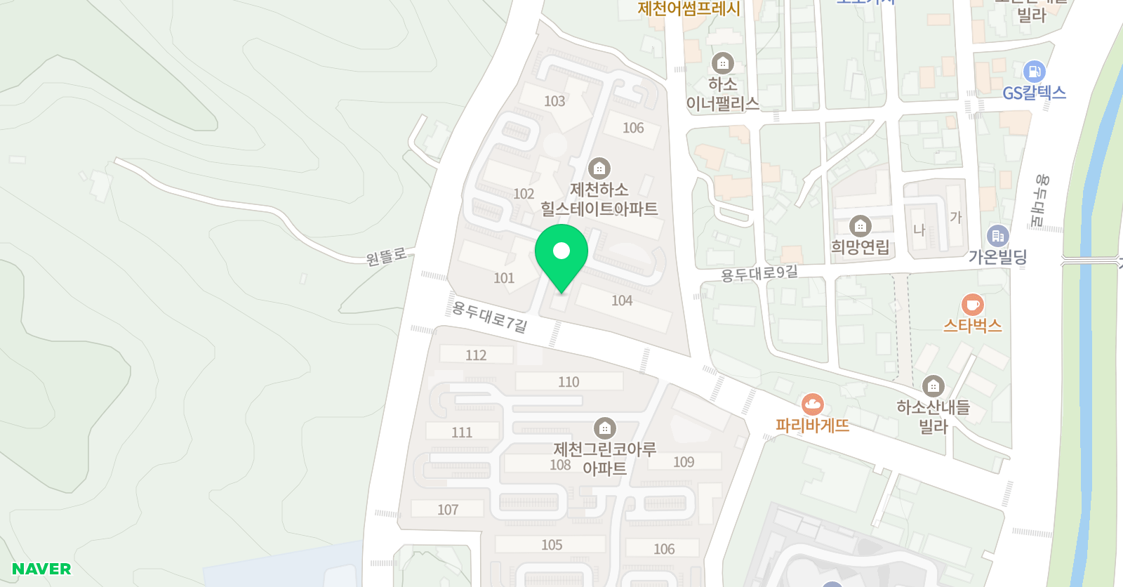 샤인 음악학원 위치