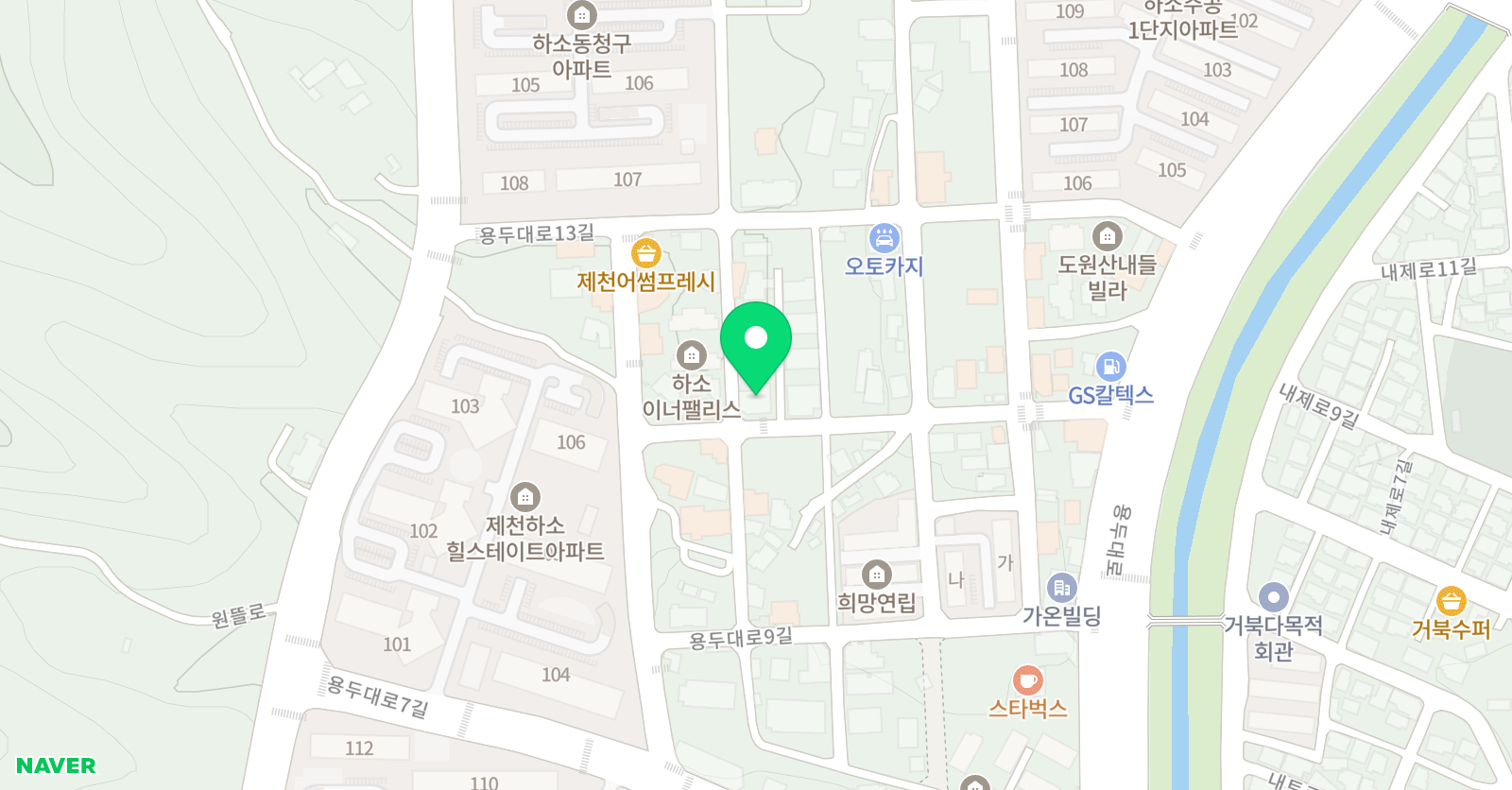 용인대월드 태권도 1관 위치