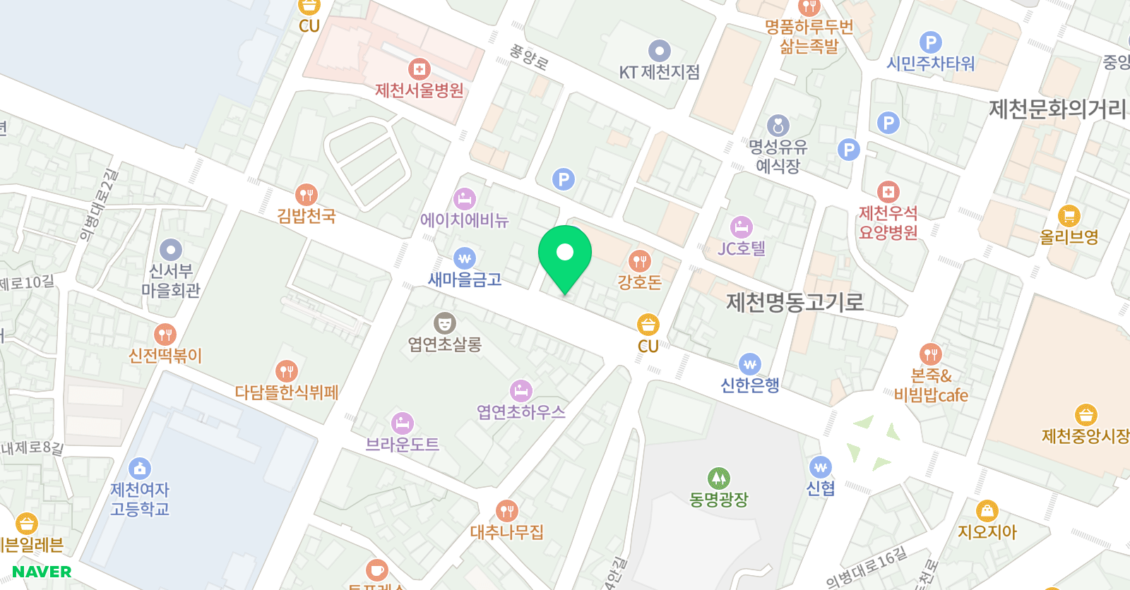 맨투맨 학원 위치