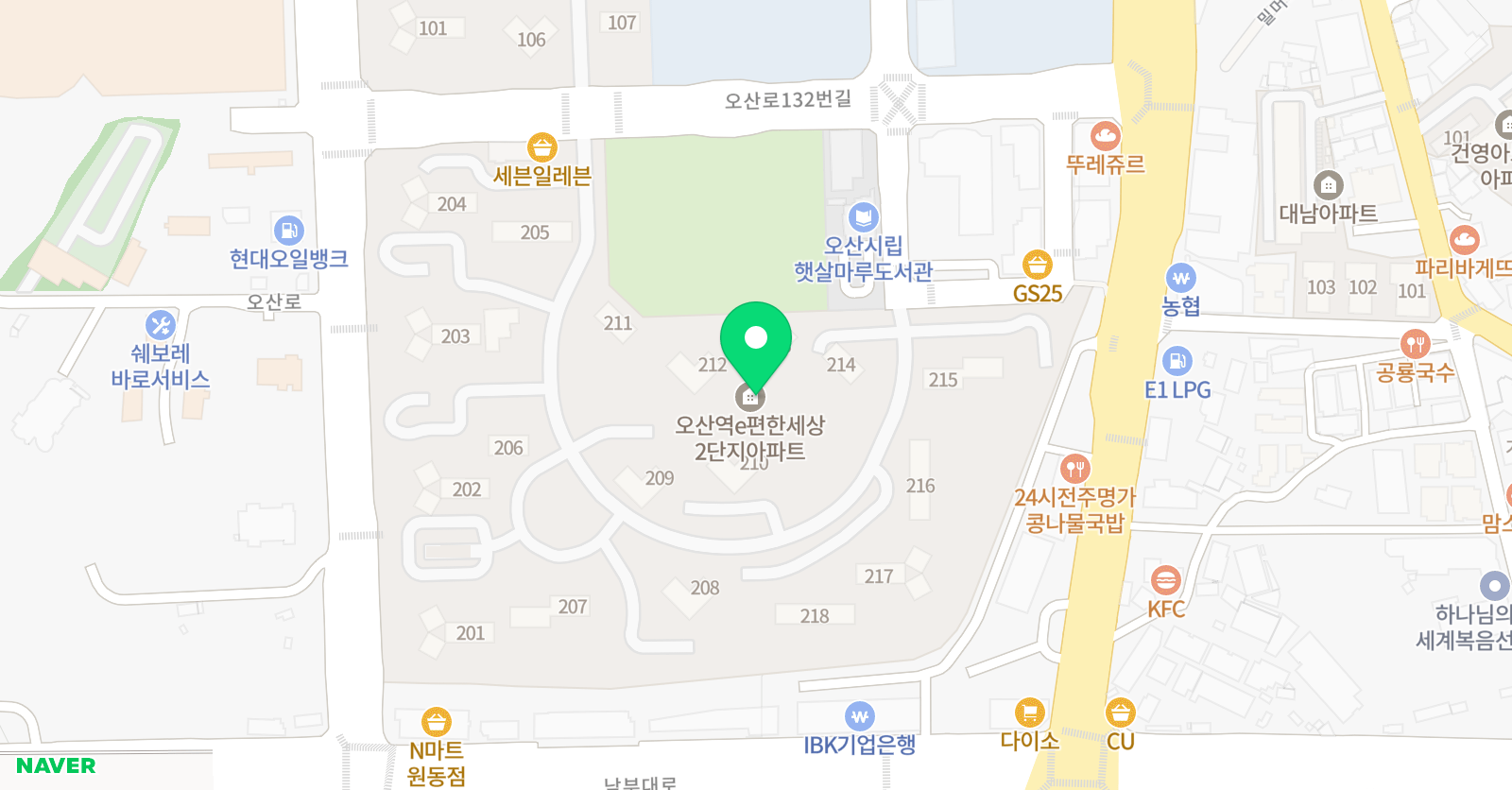 미래수앤꿈키수 사고력수학 학원 위치