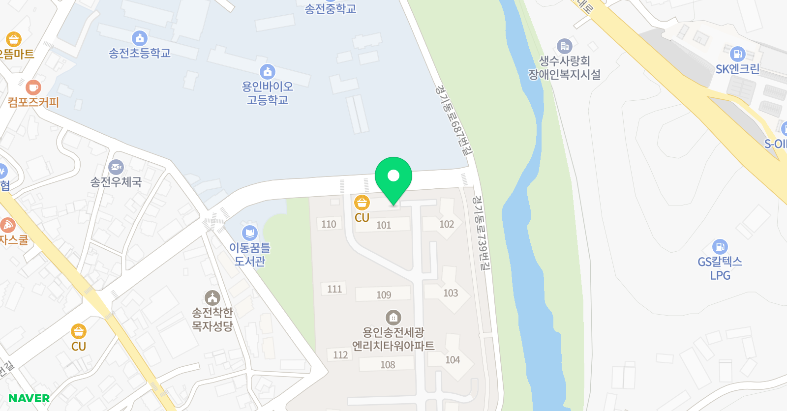 바른선 미술 위치