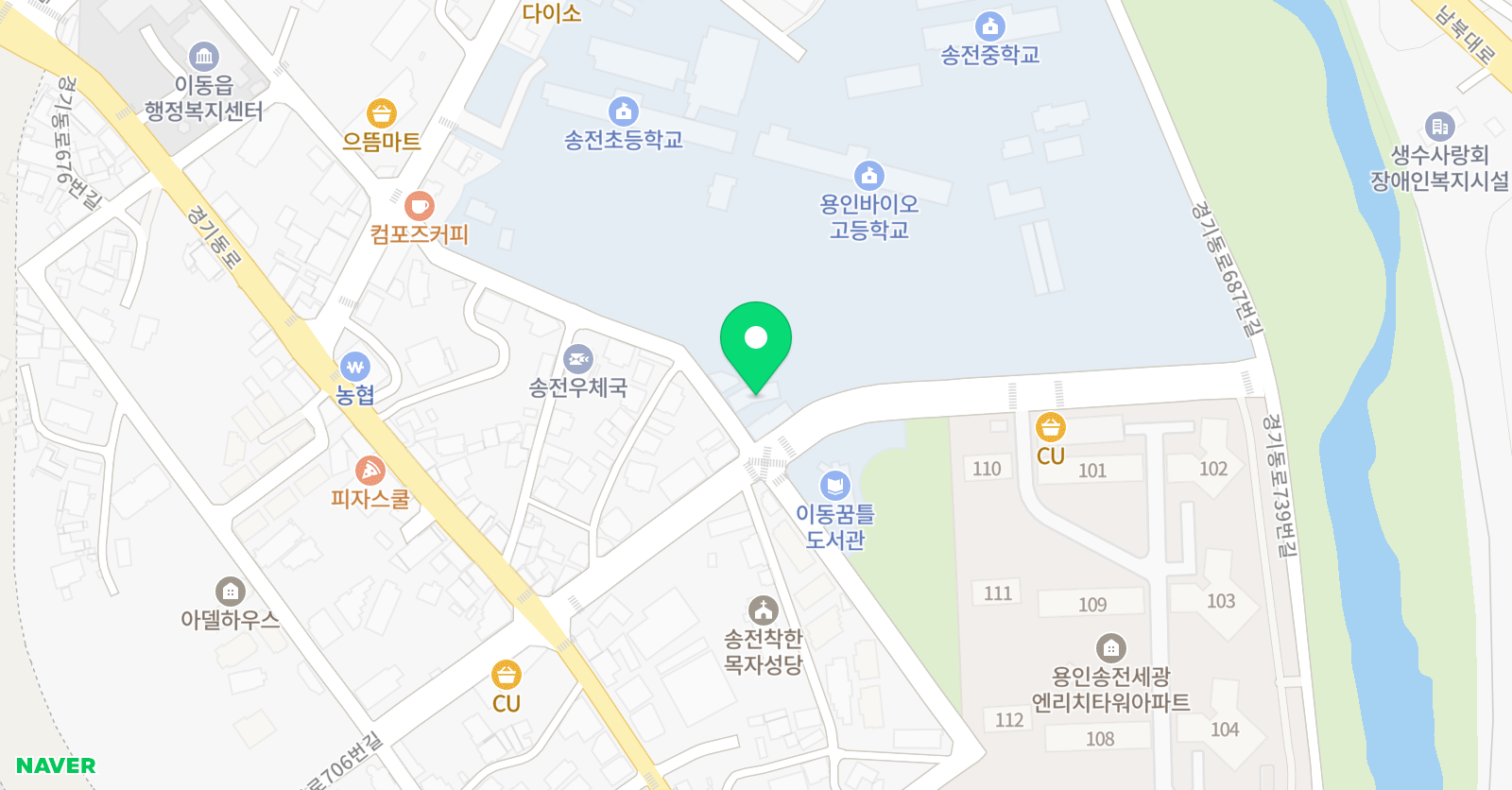 숙명소리엘 음악학원 위치