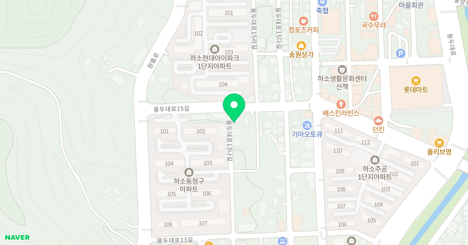 바로 학원 위치