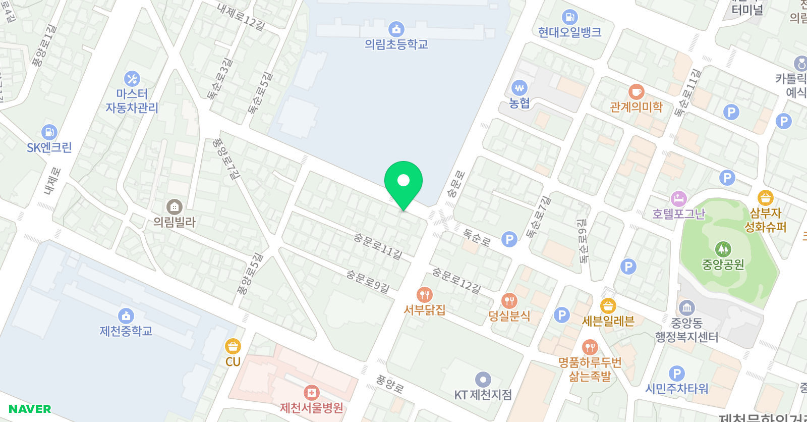 명지 태권도 스쿨 위치