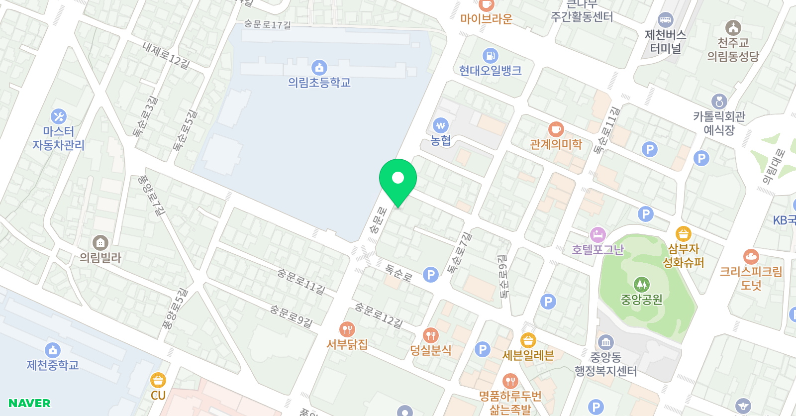 가우스 수학학원 위치