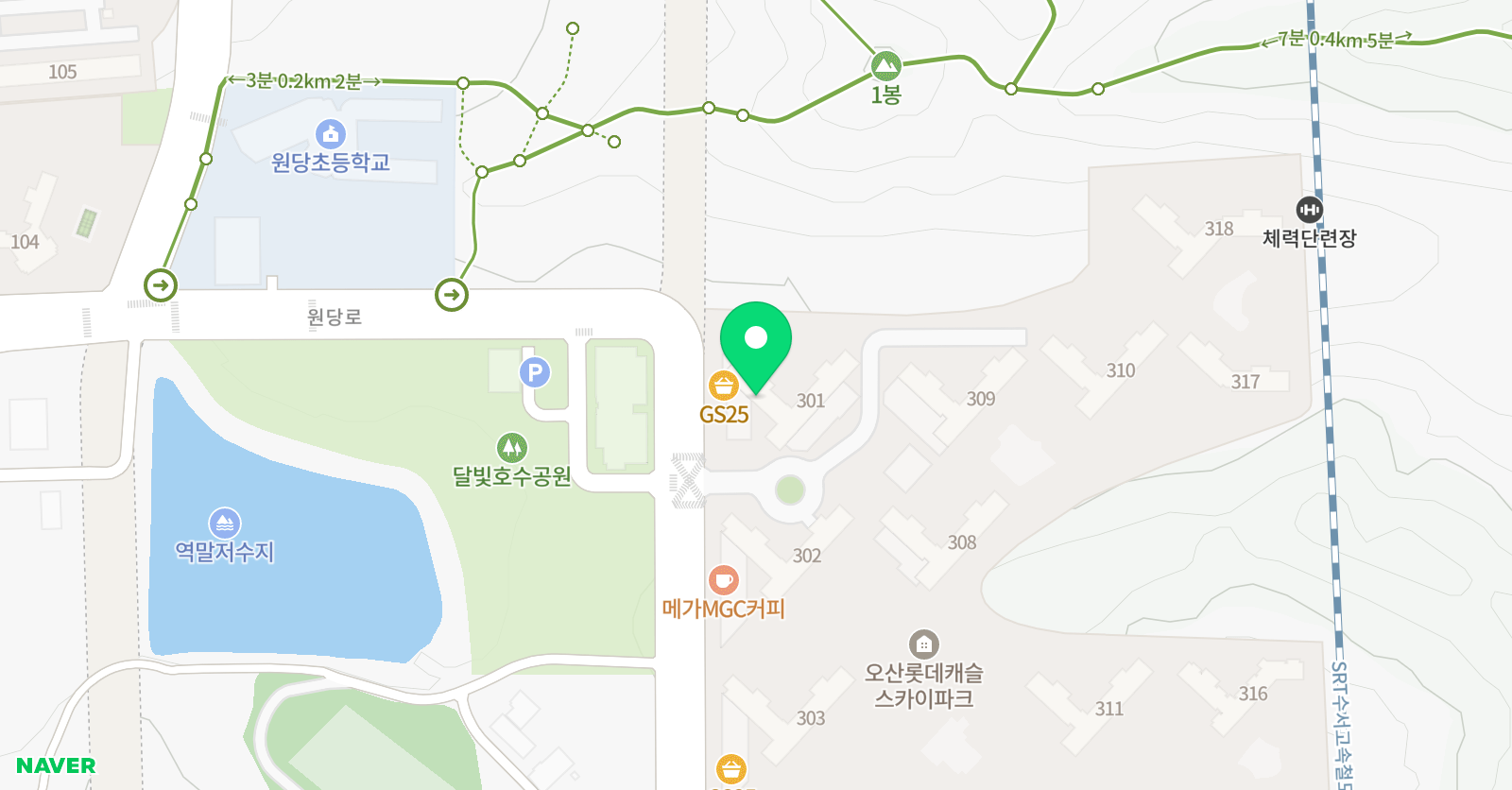 아하바 음악교습소 위치