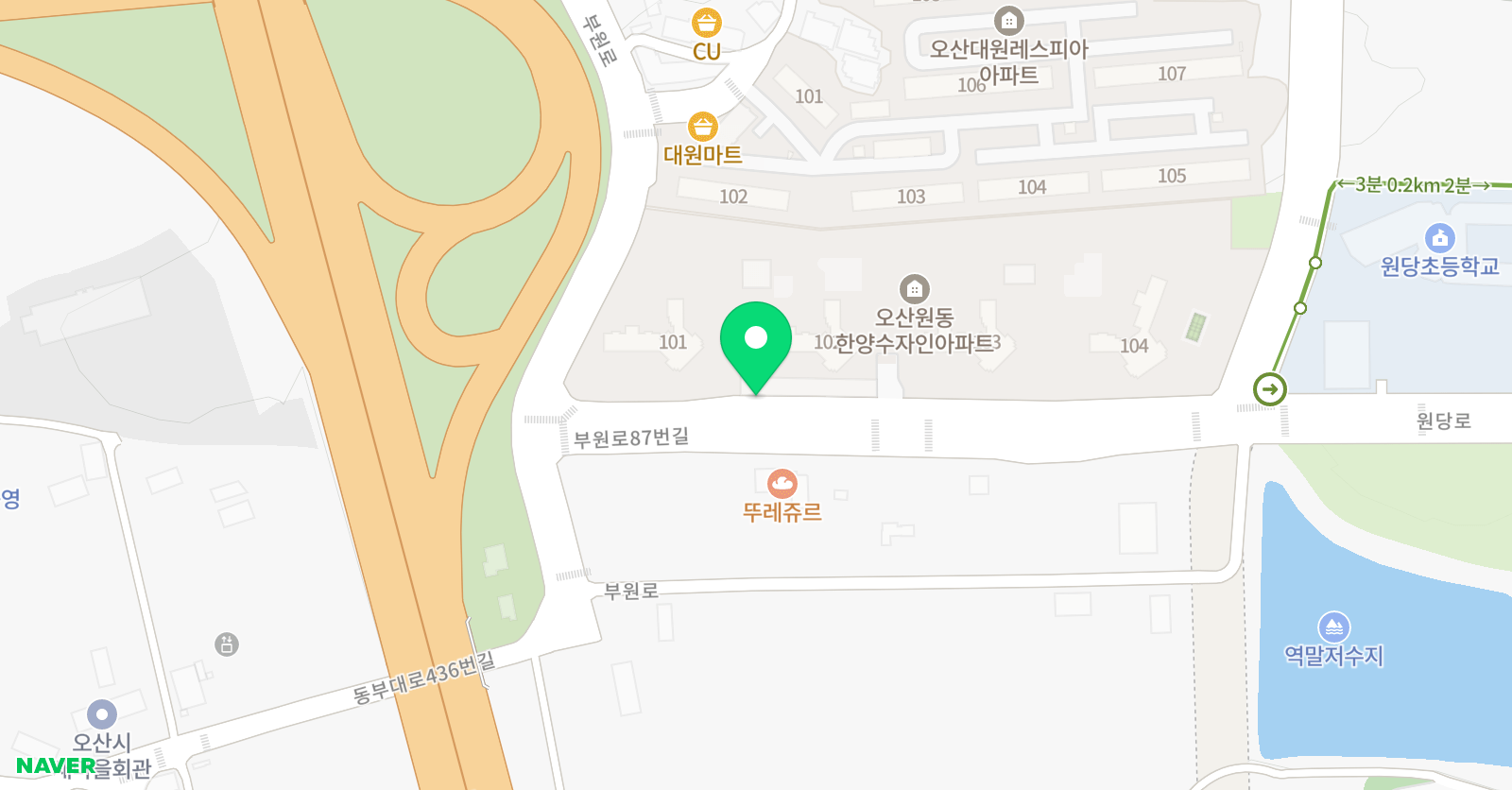 열린 미술 위치