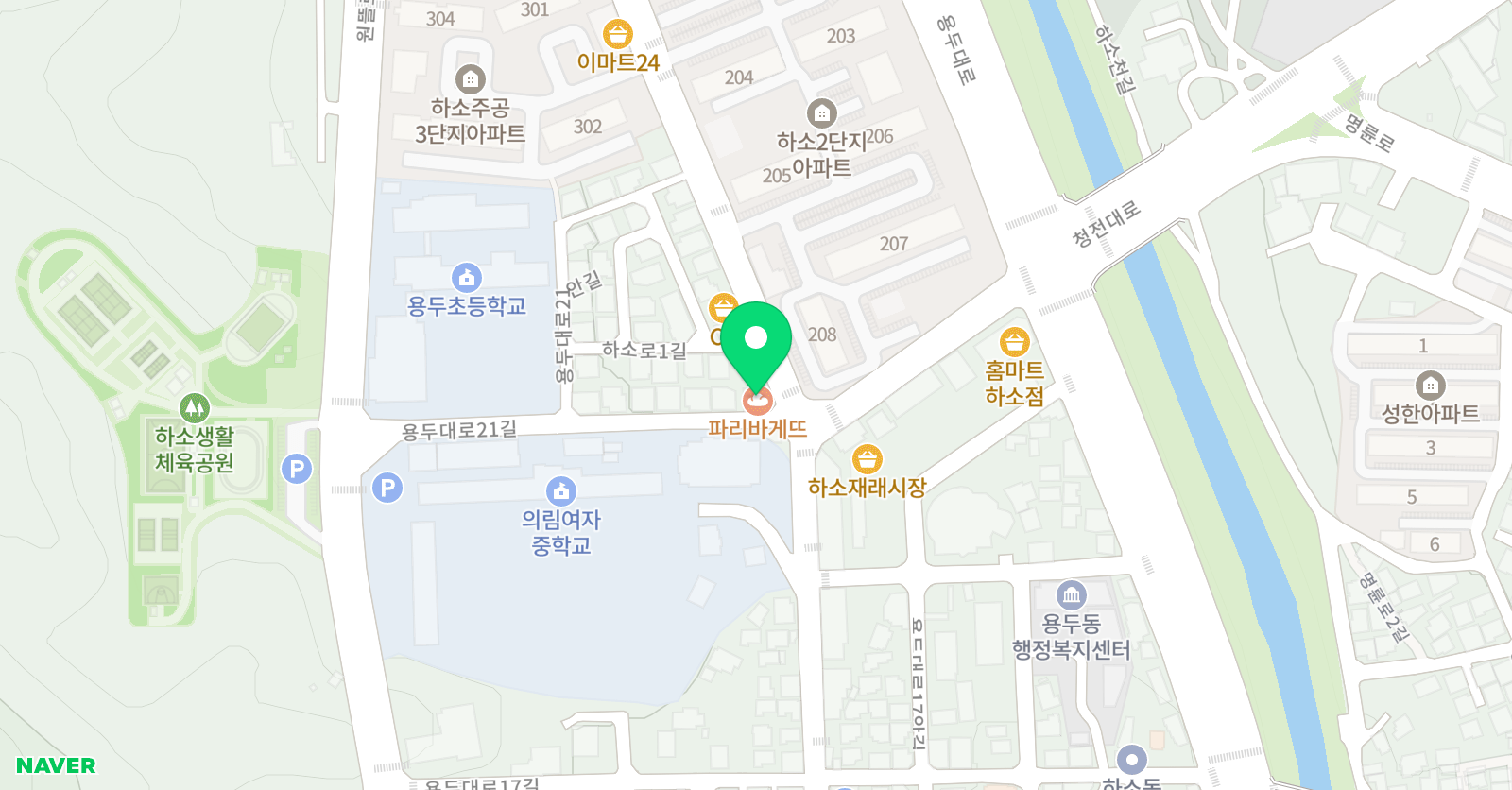 북경차이나 중국어 위치