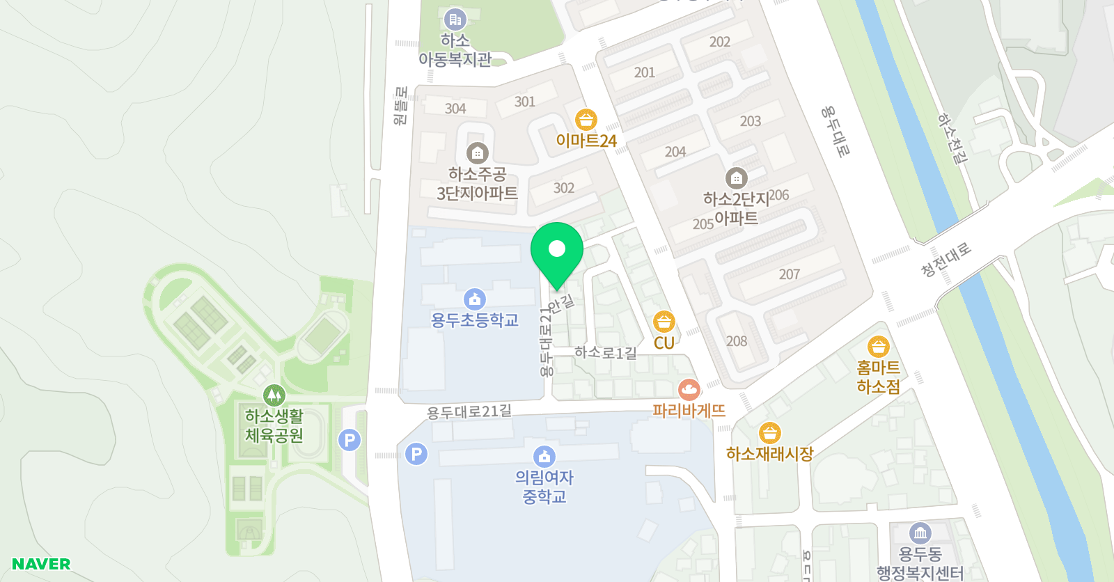 은 피아노 위치
