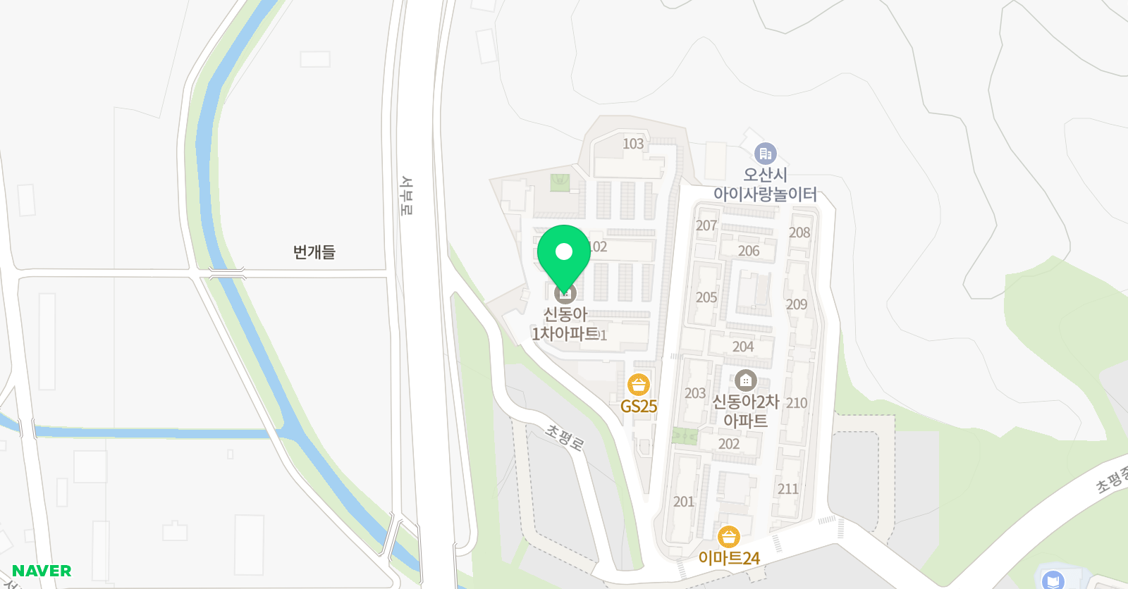 TNK 태권도 위치