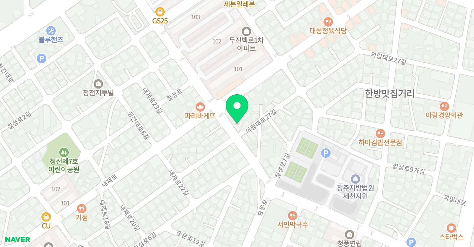 이튼M스쿨 청전분원 위치