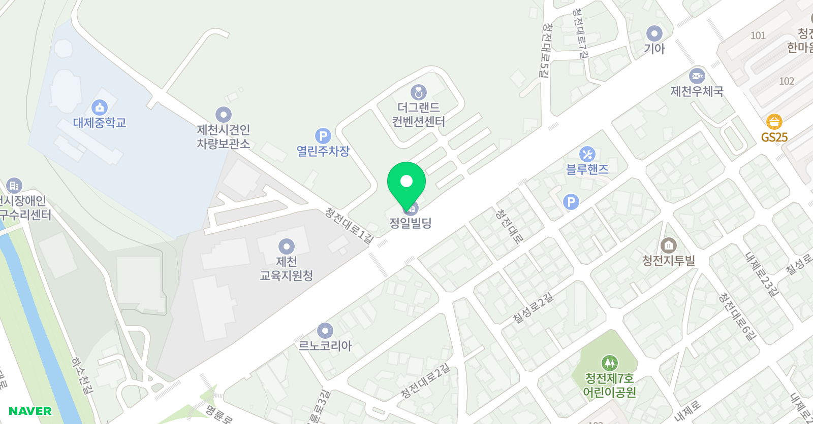 탑클래스 학원 위치