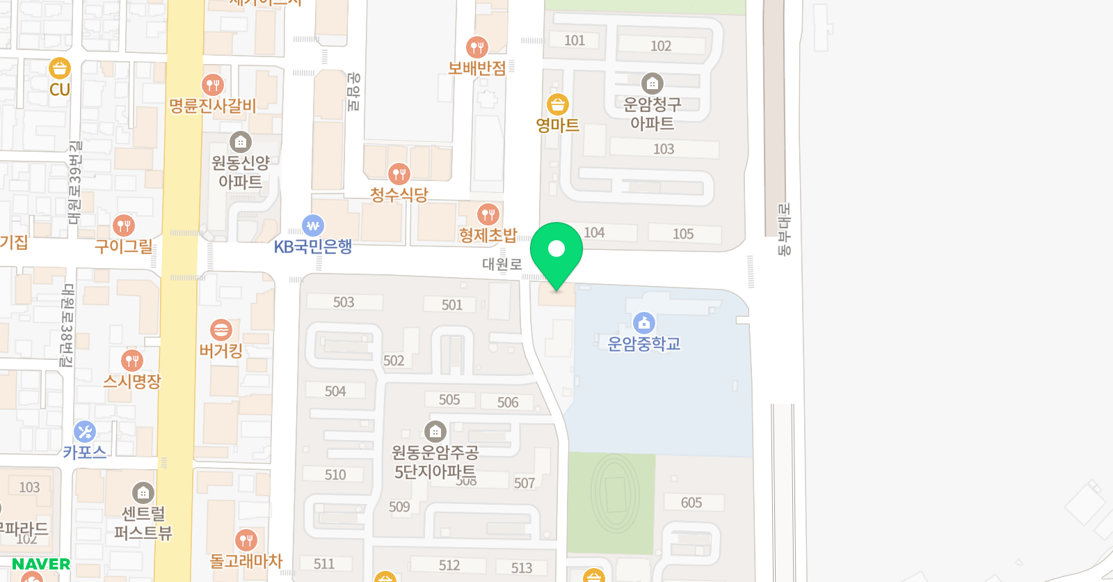 노벨 보습학원 위치