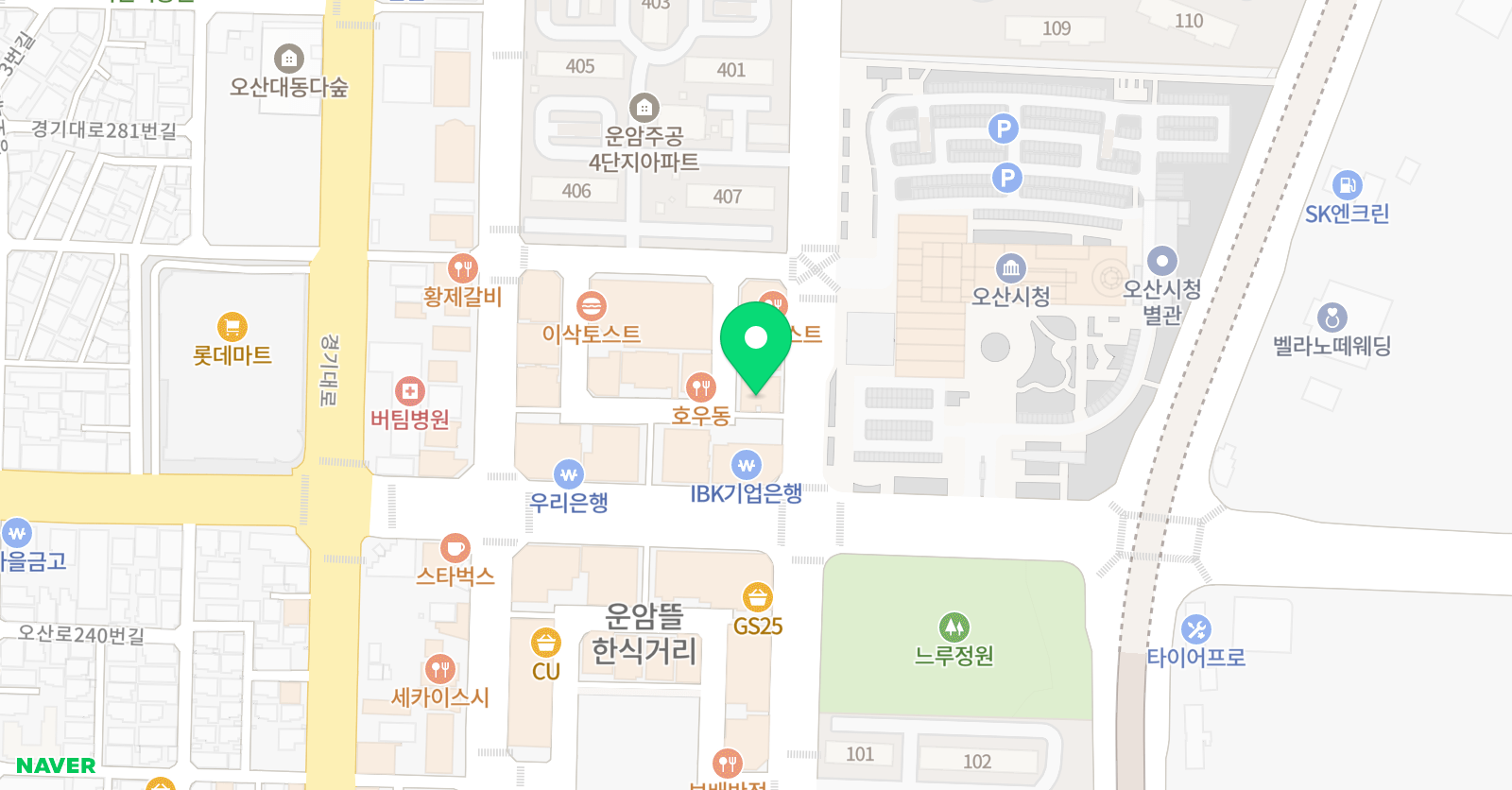 운산 검도관 위치