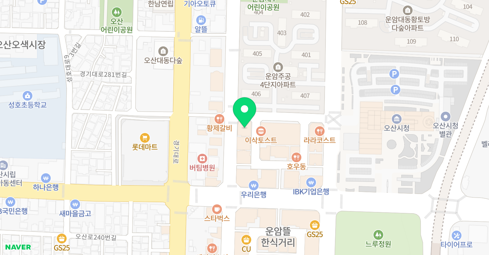 파드샤이화발레 아카데미 위치