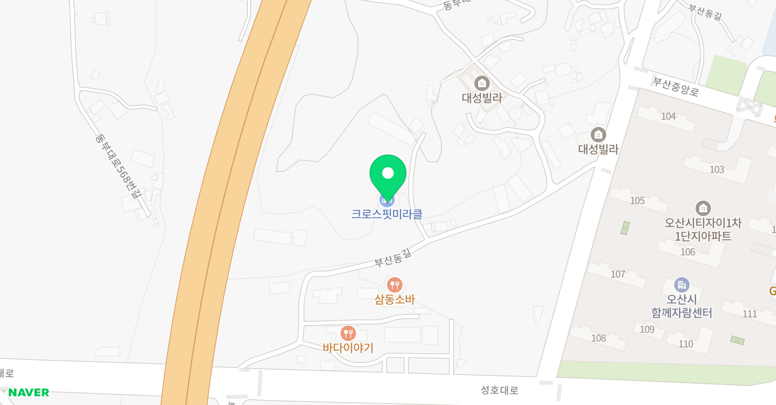 SK나이츠 농구교실 동탄점 2관 위치