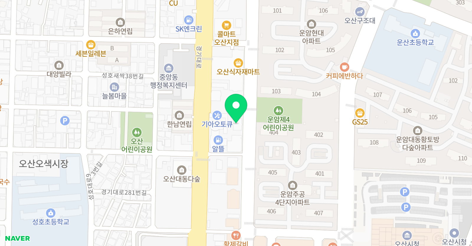더베스트 학원 위치
