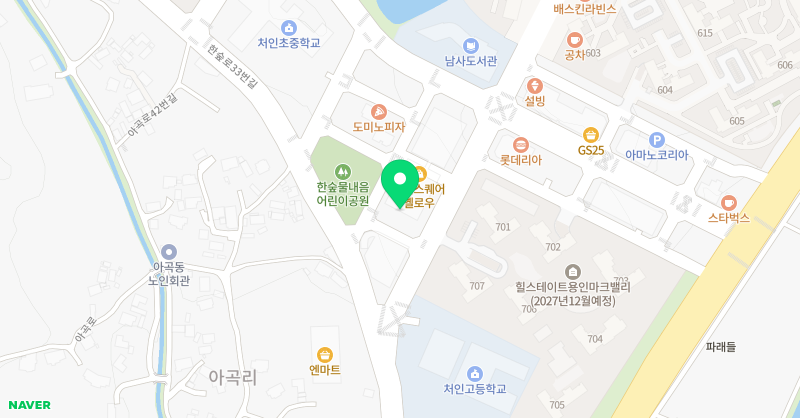 올케어에듀 학원 위치
