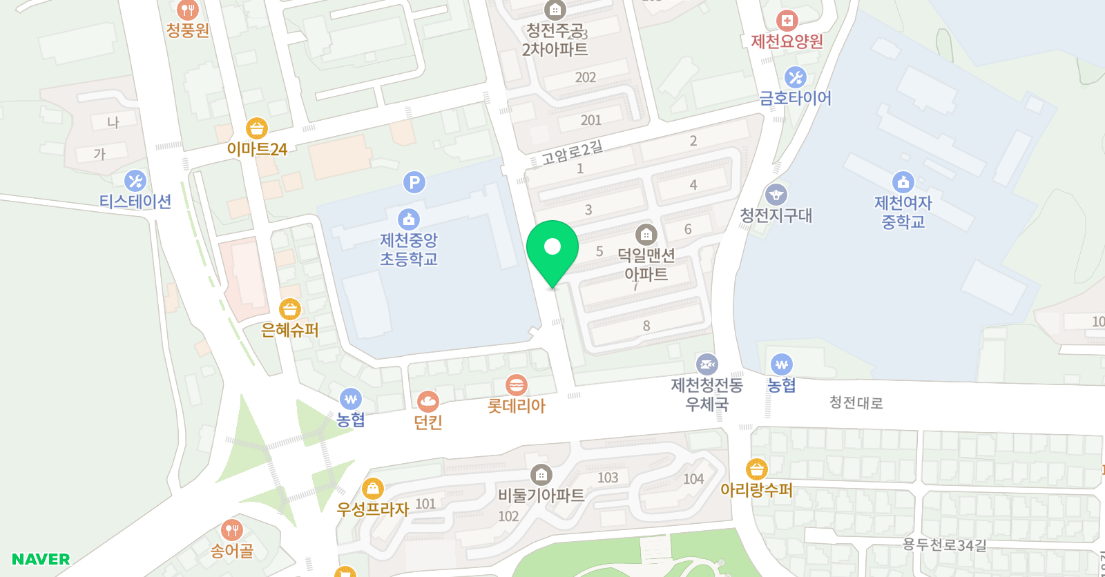 소리사랑 피아노교습소 위치
