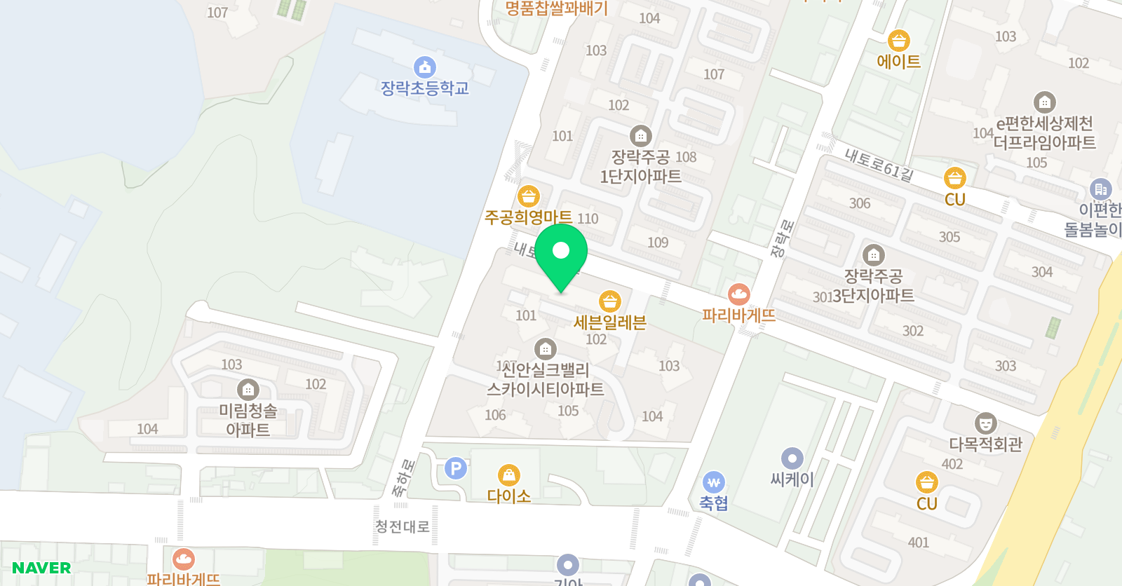 프라임 수학학원 위치