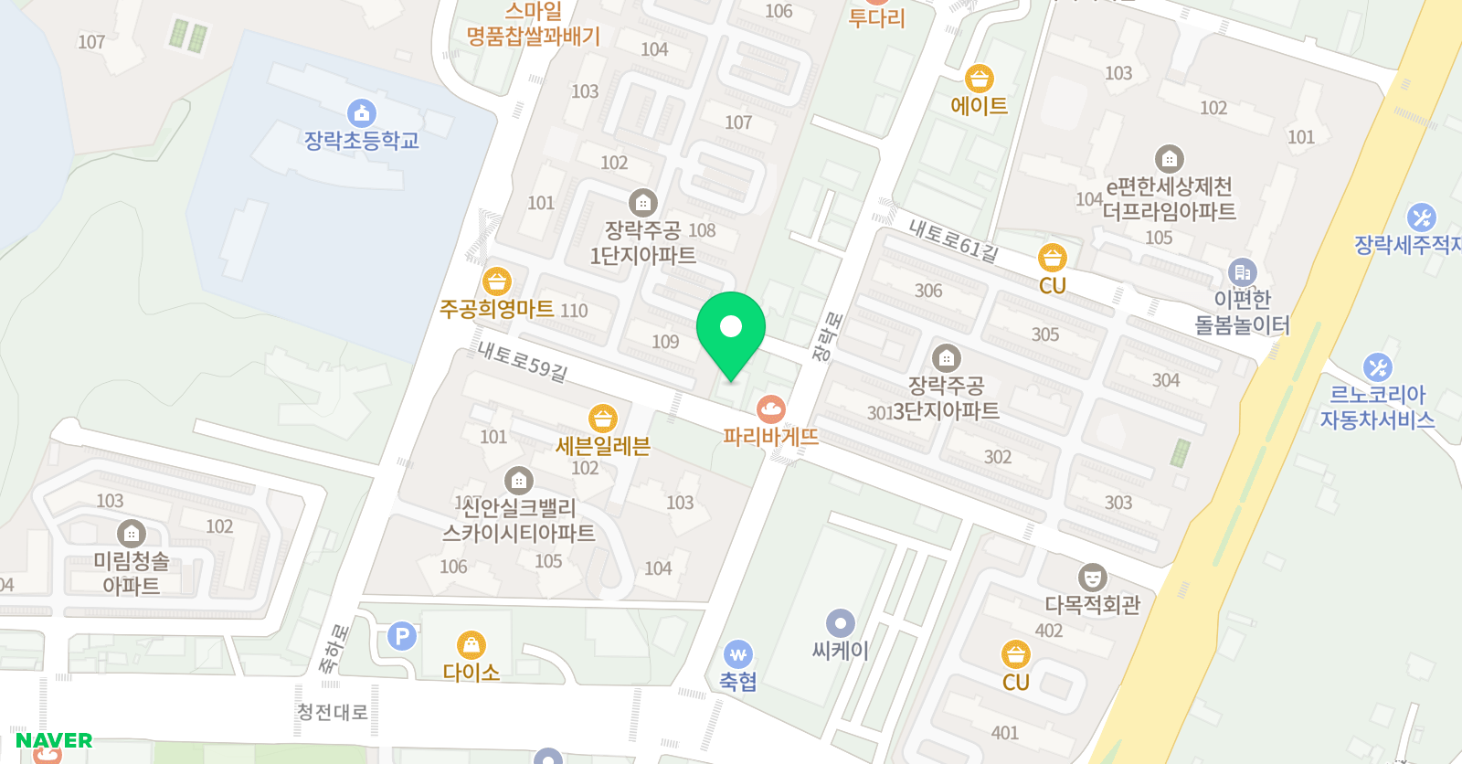 피아올린 뮤직아카데미 위치