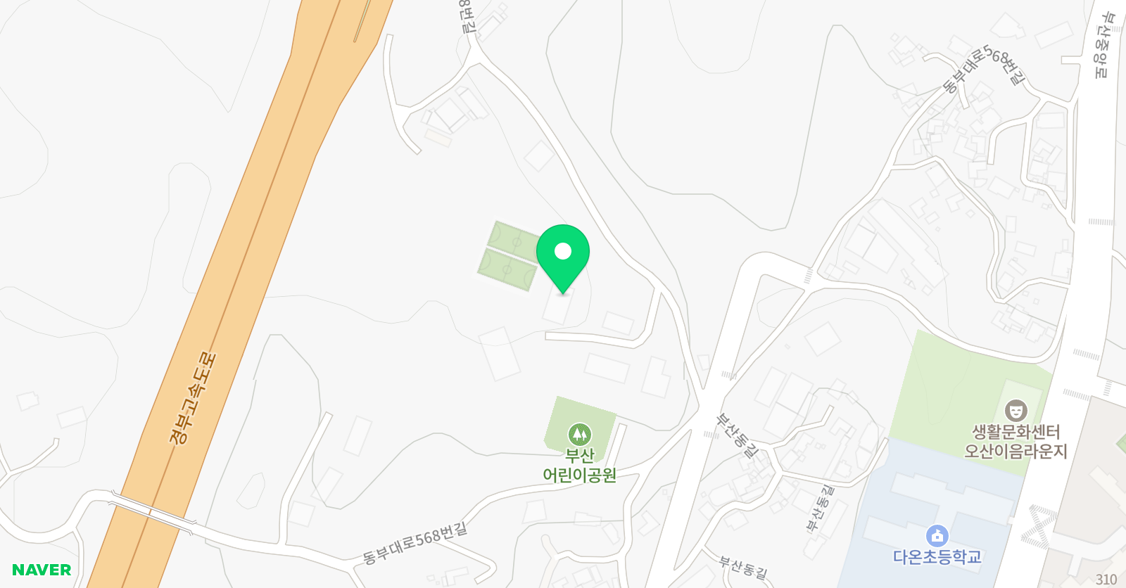 윤이콕 배드민턴 아카데미 동탄오산점 위치