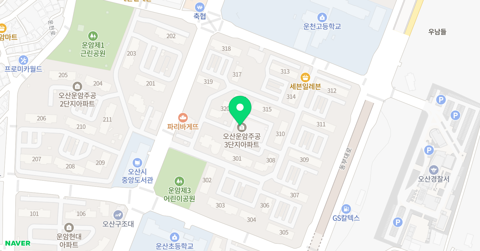 리드인 운암3단지점 위치