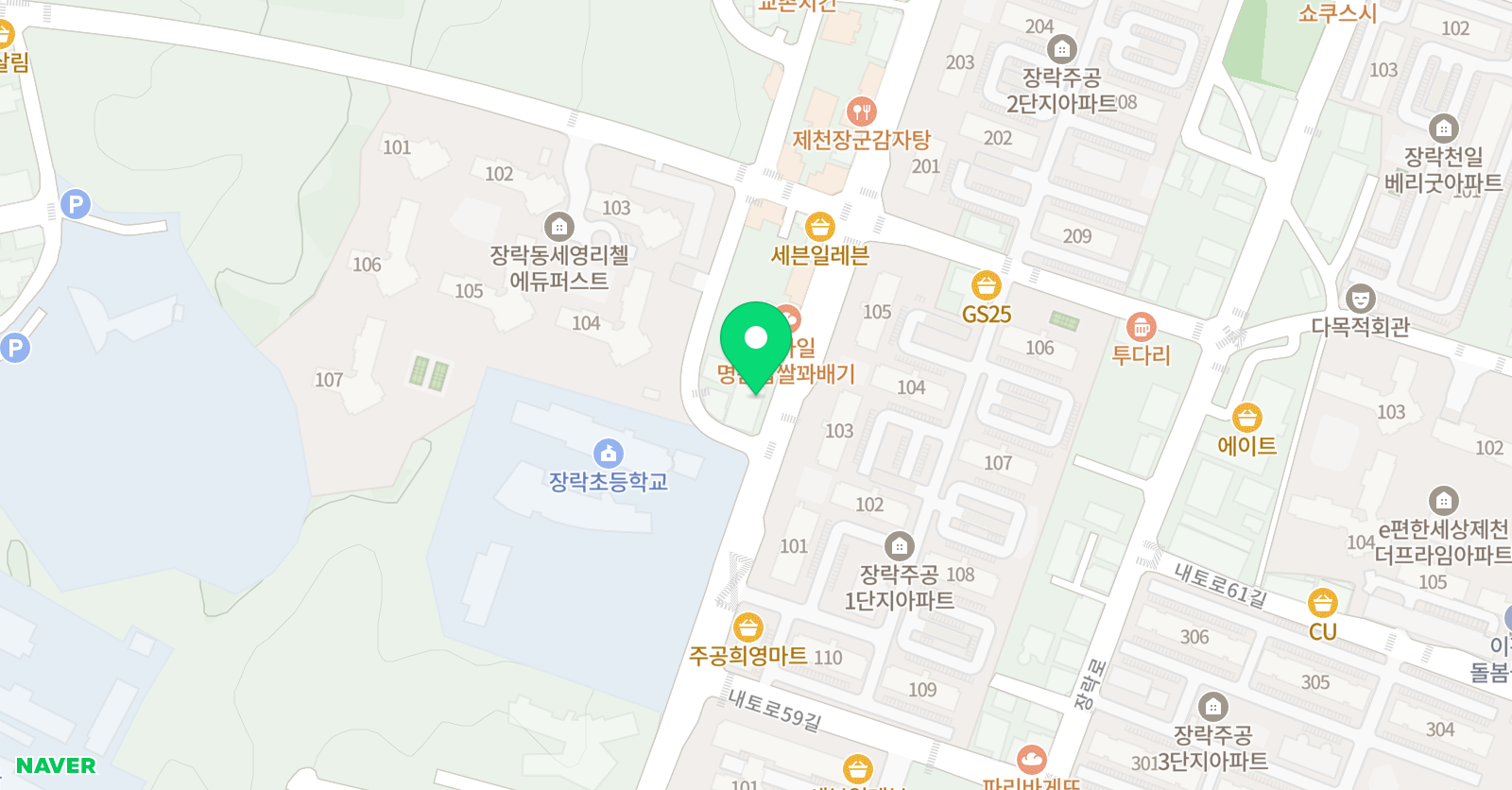바하 음악학원 위치