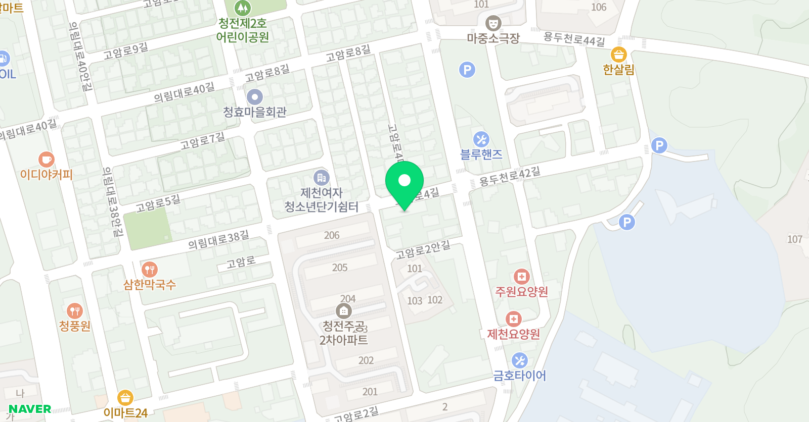 퍼니랜드 위치