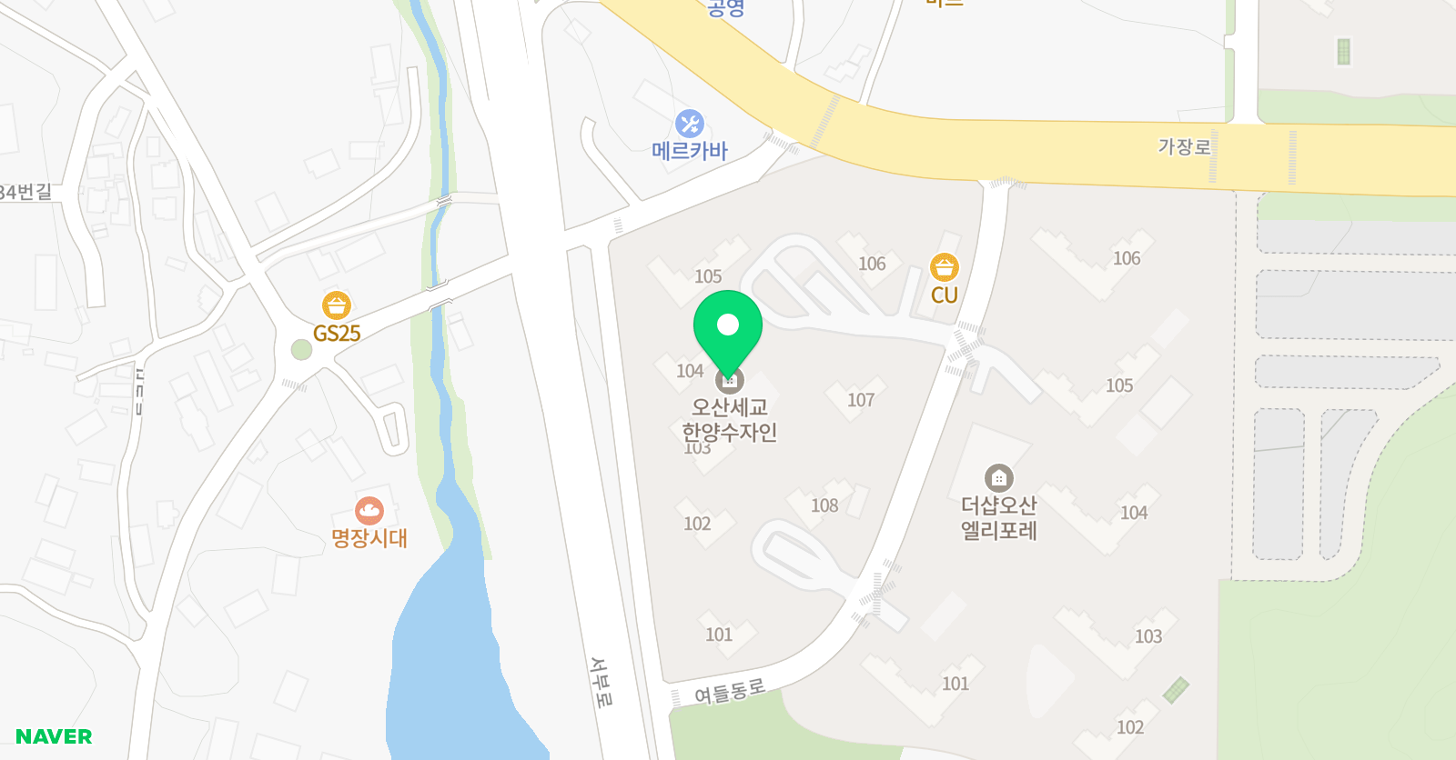 조각달 미술  위치