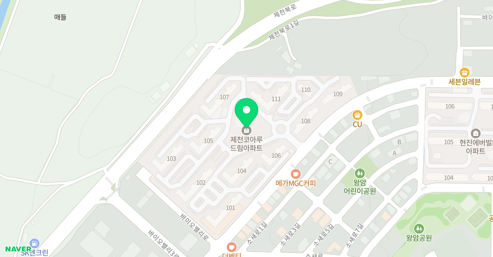 팝핑 영어 학원 위치