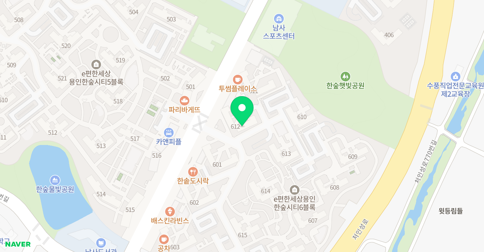 킨더블룸헨 클래식예술원 위치