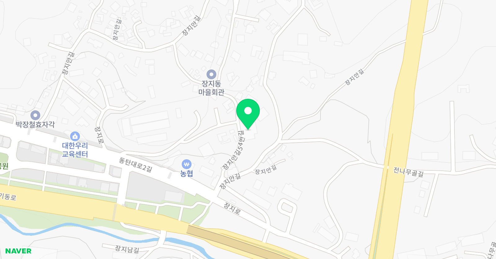 KBC KOREA 농구교실 동탄점 2관 위치