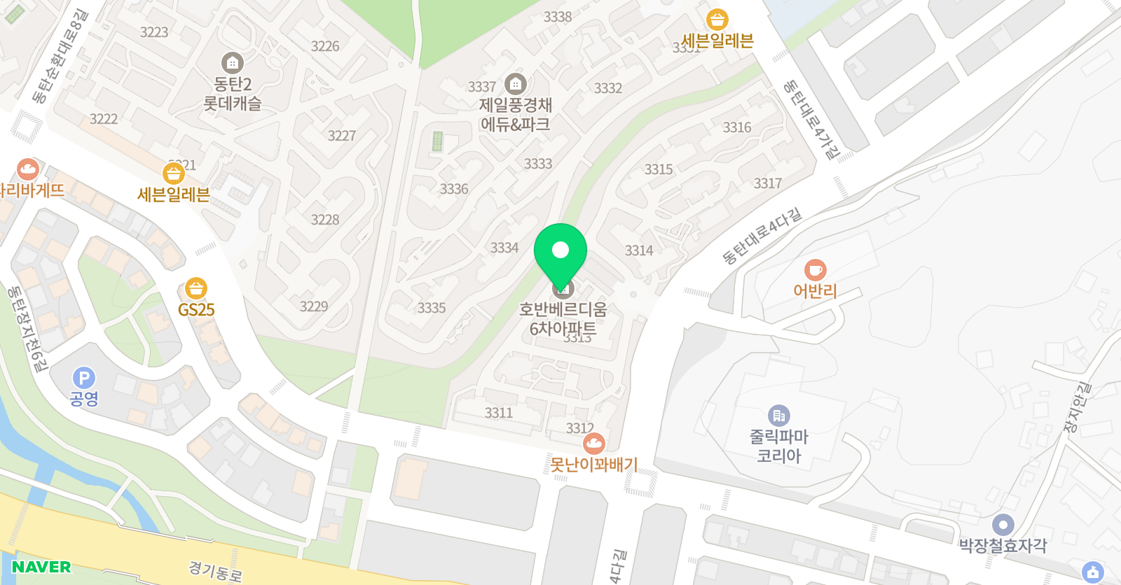 꿈그림 미술 위치