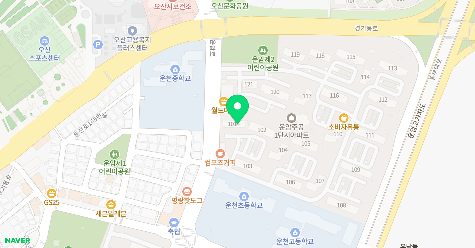 창의영재미술 위치
