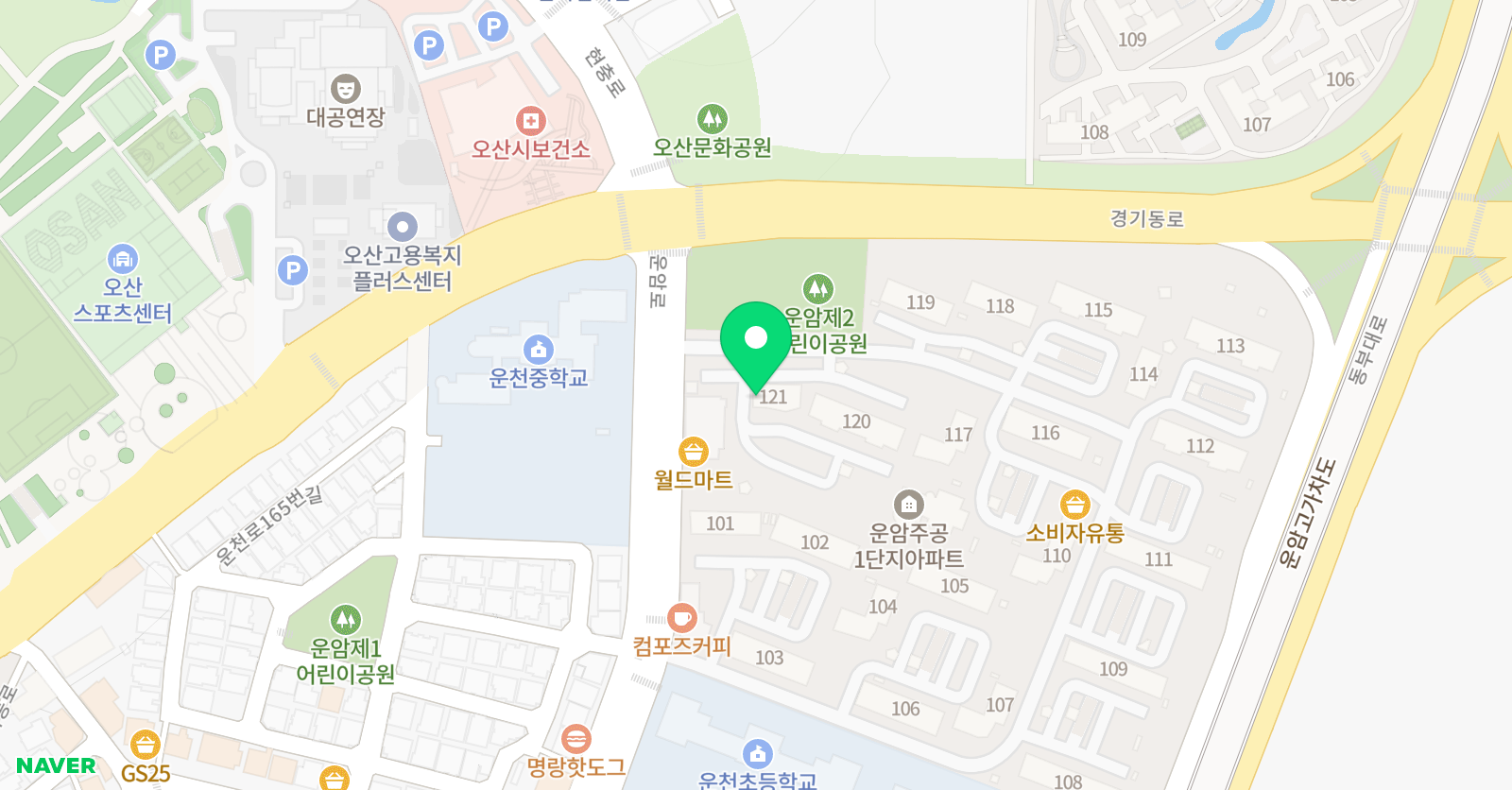 생각하는아이들 수학학원 위치