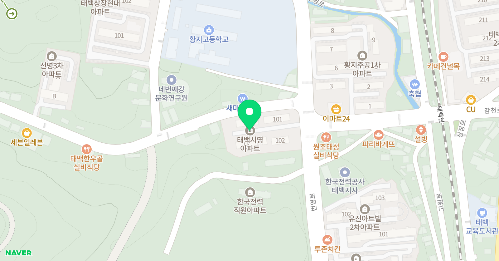 더벤치 학원 위치