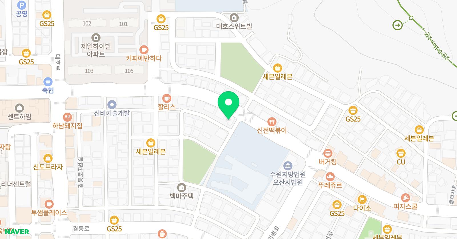 그림나무 미술학원 위치