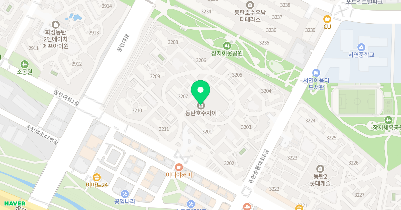 나무 음악학원 위치