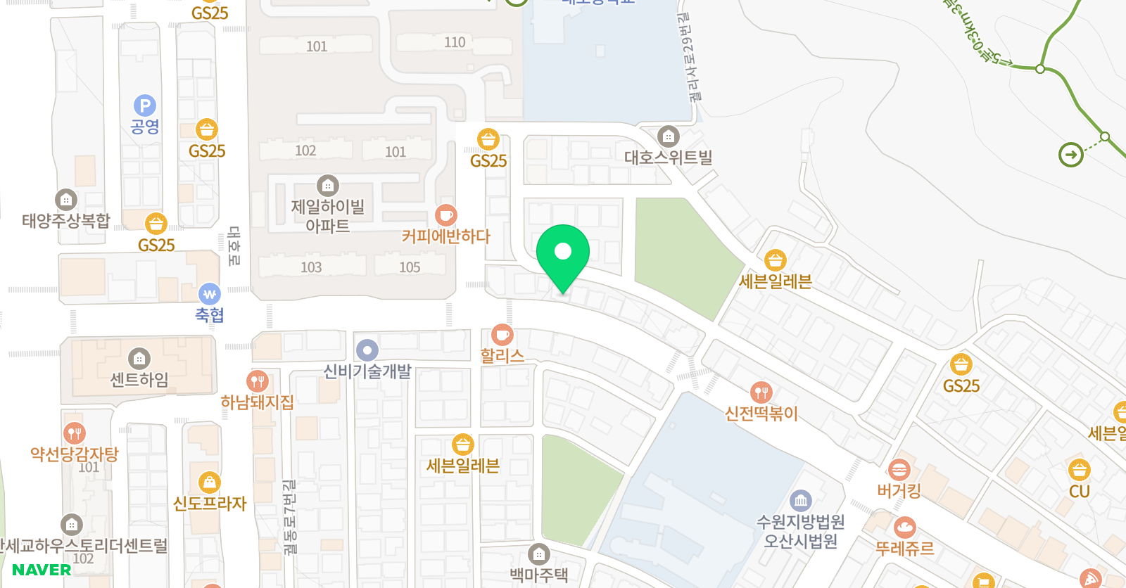 청담 영수학원 위치