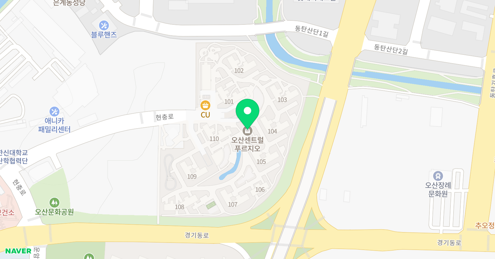잉글리시아이 영어교습소 센트럴푸르지오점 위치