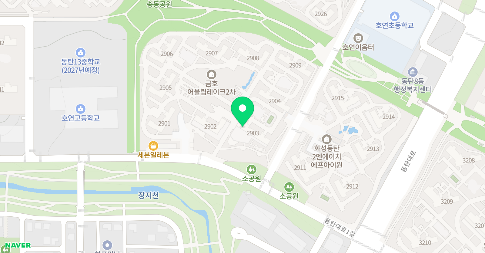 그림그린 미술학원 위치