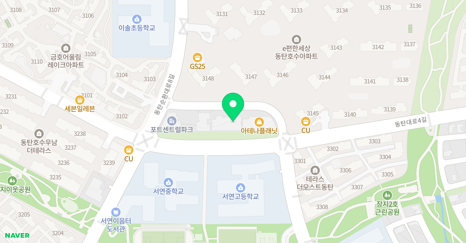 필아트미술 동탄장지교육원 위치