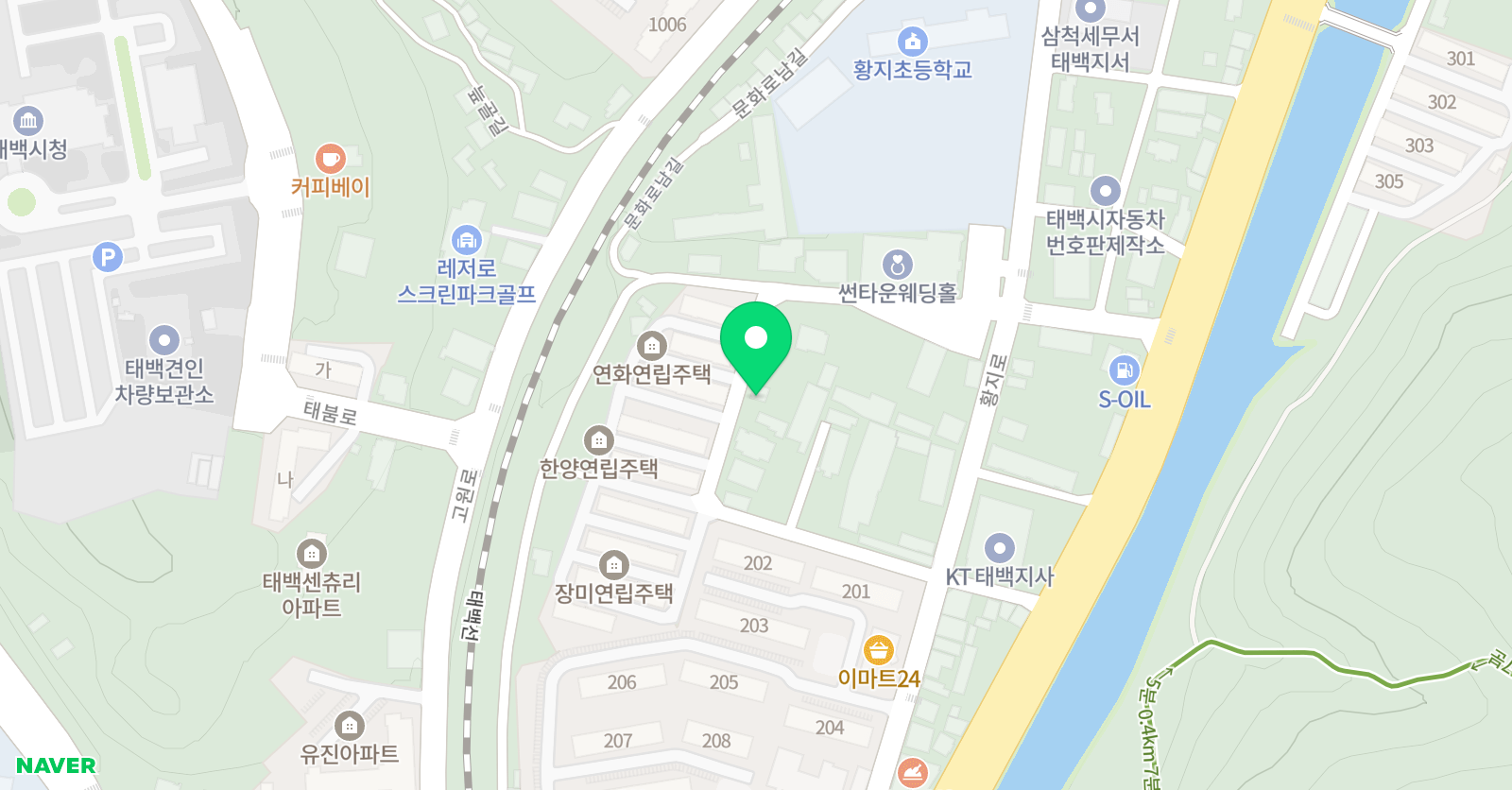 바론 학원 위치