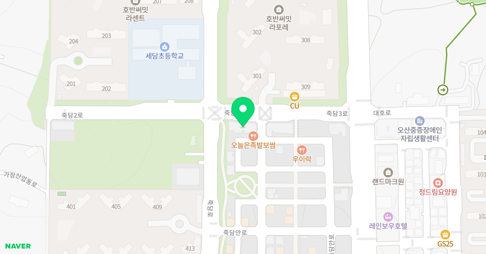 비욘드잉글리쉬 오산캠퍼스 위치