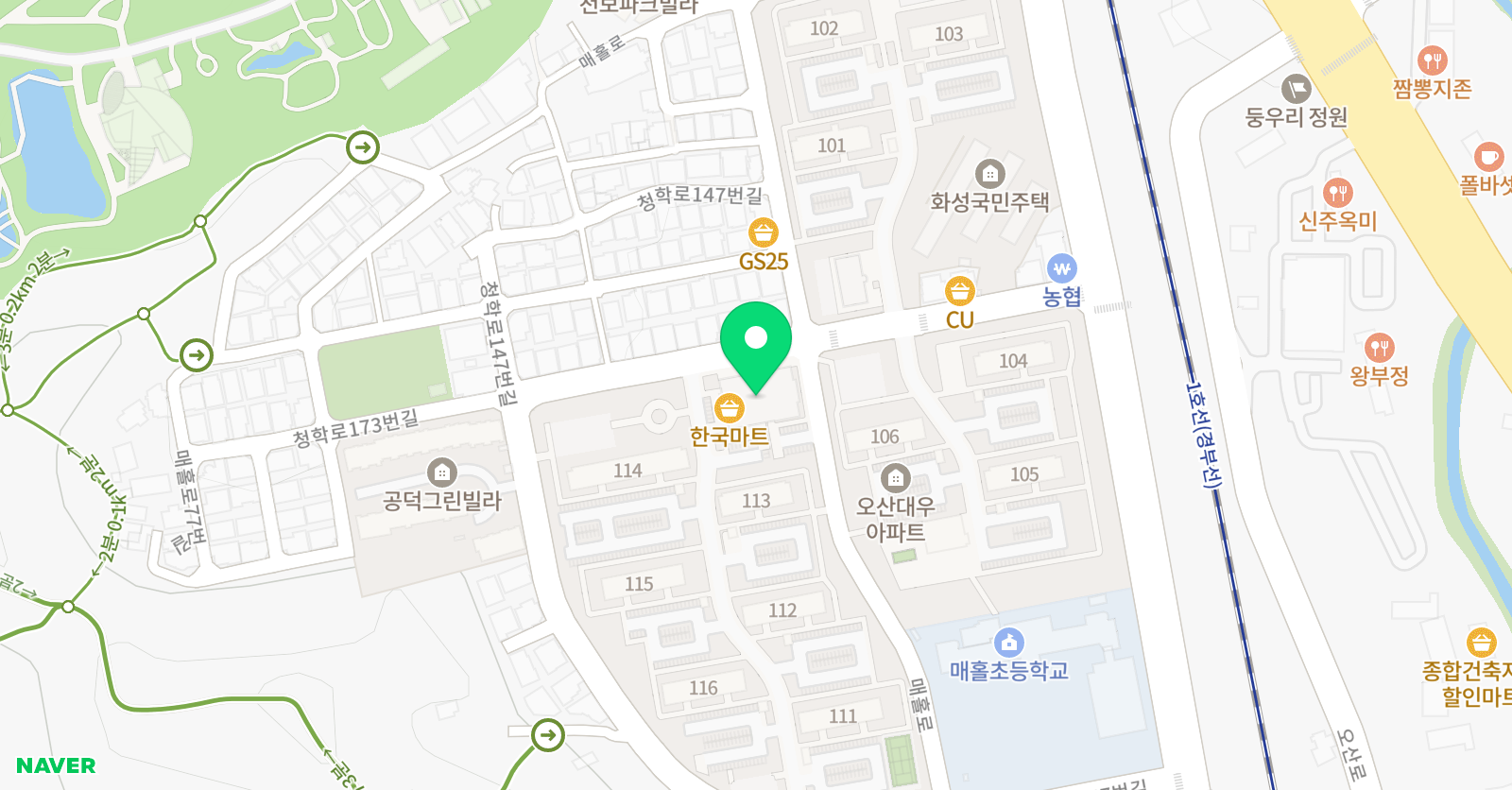 이화소리엘 음악학원 위치