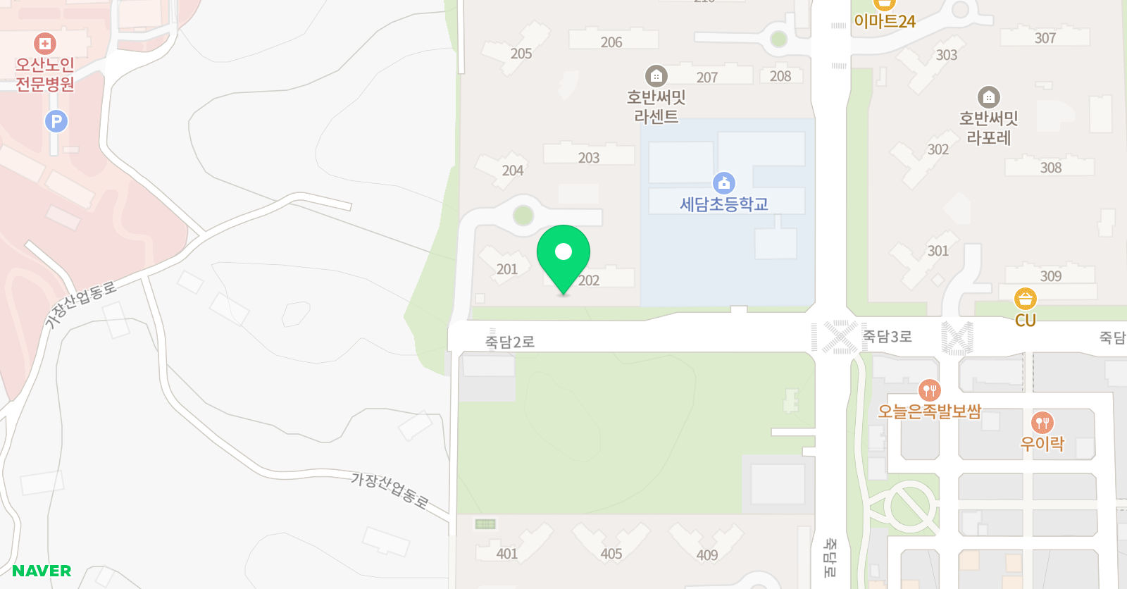 맥잉글리시 세교점 위치