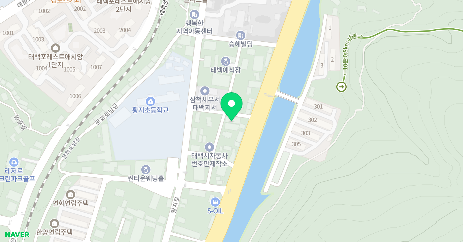 뮤엠 영어학원 위치